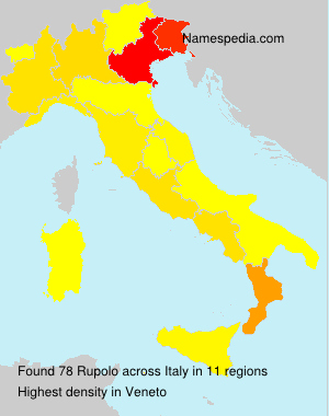 Surname Rupolo in Italy Surname Rupolo in Italy