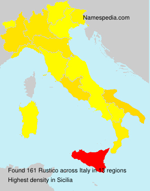 Surname Rustico in Italy Surname Rustico in Italy