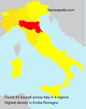 Surname Sacenti in Italy Surname Sacenti in Italy