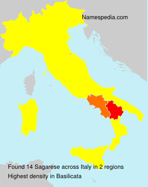 Surname Sagarese in Italy Surname Sagarese in Italy