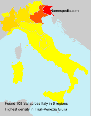 Surname Sal in Italy Surname Sal in Italy