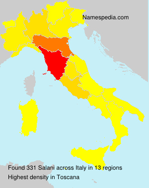 Surname Salani in Italy Surname Salani in Italy