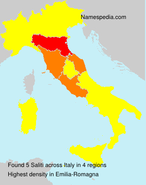 Surname Saliti in Italy Surname Saliti in Italy