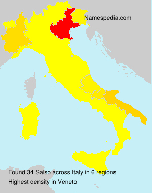Surname Salso in Italy Surname Salso in Italy