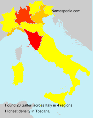Surname Salteri in Italy Surname Salteri in Italy