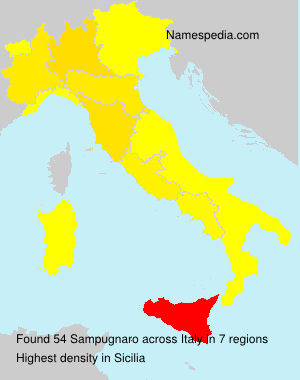 Surname Sampugnaro in Italy Surname Sampugnaro in Italy
