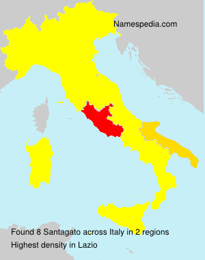 Surname Santagato in Italy