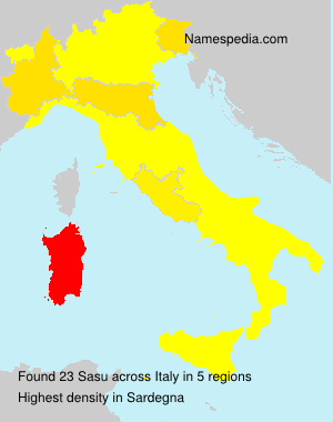 Surname Sasu in Italy Surname Sasu in Italy