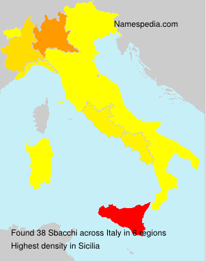 Surname Sbacchi in Italy Surname Sbacchi in Italy