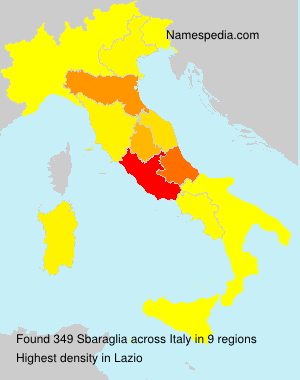 Surname Sbaraglia in Italy Surname Sbaraglia in Italy