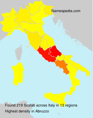 Surname Scafati in Italy Surname Scafati in Italy