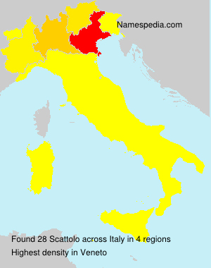 Surname Scattolo in Italy Surname Scattolo in Italy
