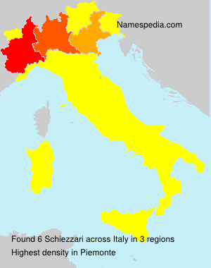 Surname Schiezzari in Italy Surname Schiezzari in Italy