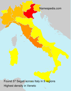 Surname Segati in Italy Surname Segati in Italy