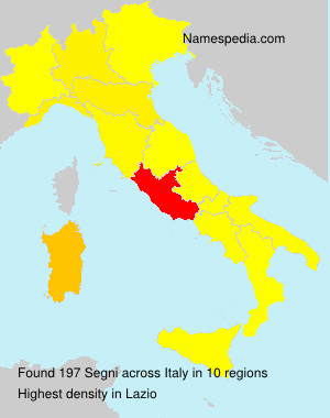 Surname Segni in Italy Surname Segni in Italy