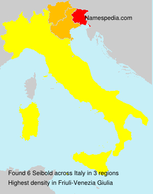 Surname Seibold in Italy Surname Seibold in Italy