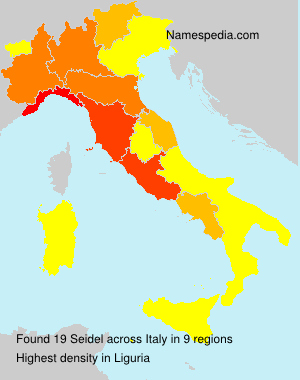 Surname Seidel in Italy Surname Seidel in Italy