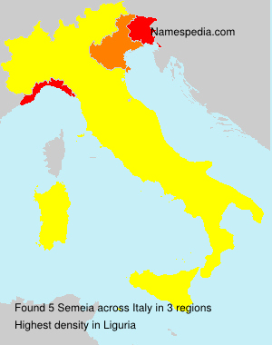 Surname Semeia in Italy Surname Semeia in Italy