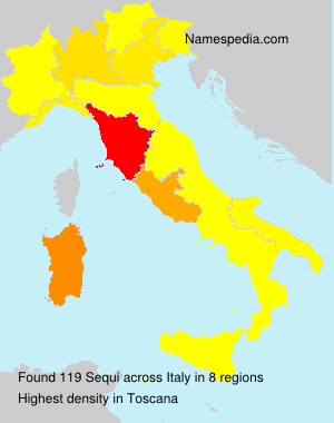 Surname Sequi in Italy Surname Sequi in Italy