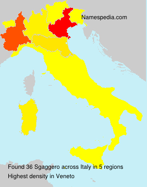 Surname Sgaggero in Italy Surname Sgaggero in Italy