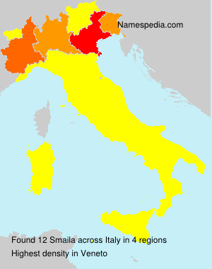 Surname Smaila in Italy Surname Smaila in Italy