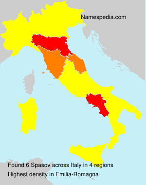 Surname Spasov in Italy Surname Spasov in Italy