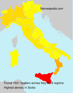 Surname Spataro in Italy Surname Spataro in Italy
