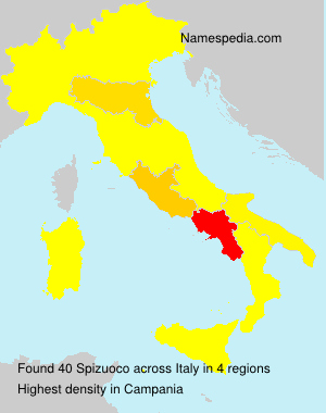 Surname Spizuoco in Italy Surname Spizuoco in Italy