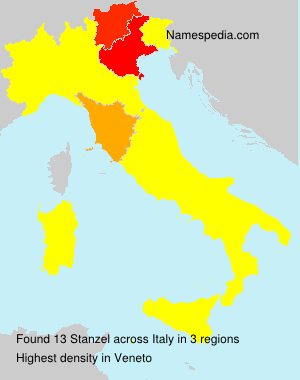 Surname Stanzel in Italy Surname Stanzel in Italy