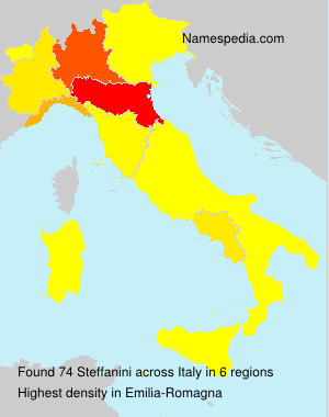 Surname Steffanini in Italy Surname Steffanini in Italy