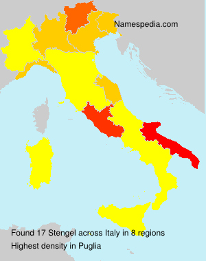 Surname Stengel in Italy Surname Stengel in Italy