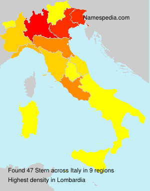 Surname Stern in Italy Surname Stern in Italy