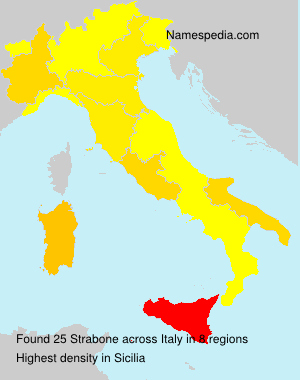 Surname Strabone in Italy Surname Strabone in Italy