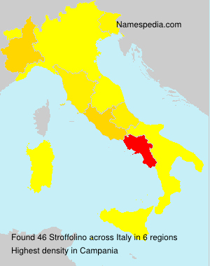 Surname Stroffolino in Italy Surname Stroffolino in Italy