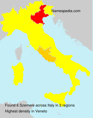 Surname Szemere in Italy Surname Szemere in Italy