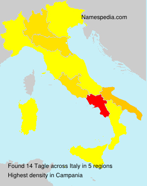 Surname Tagle in Italy Surname Tagle in Italy