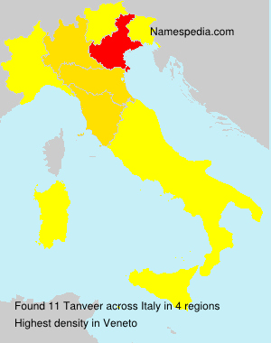 Surname Tanveer in Italy Surname Tanveer in Italy