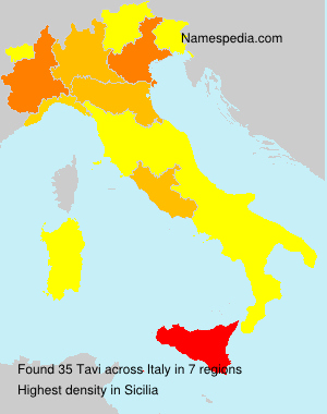 Surname Tavi in Italy Surname Tavi in Italy