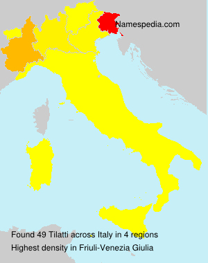 Surname Tilatti in Italy Surname Tilatti in Italy