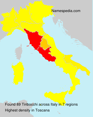 Surname Tiribocchi in Italy Surname Tiribocchi in Italy