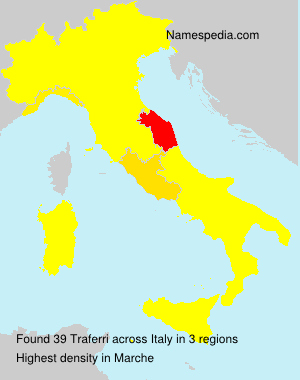 Surname Traferri in Italy Surname Traferri in Italy