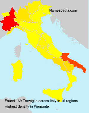 Surname Travaglio in Italy Surname Travaglio in Italy