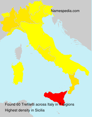 Surname Trefiletti in Italy Surname Trefiletti in Italy