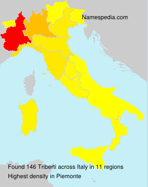 Surname Triberti in Italy Surname Triberti in Italy