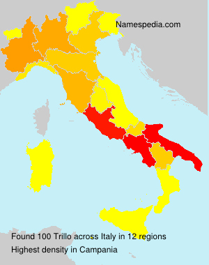Surname Trillo in Italy Surname Trillo in Italy