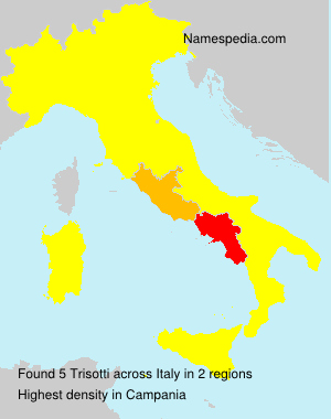 Surname Trisotti in Italy Surname Trisotti in Italy