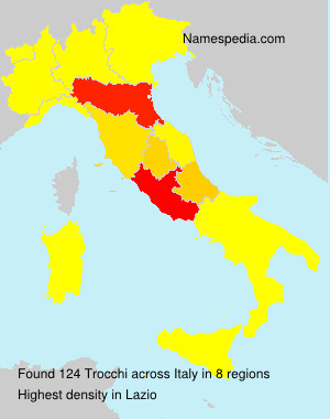 Surname Trocchi in Italy Surname Trocchi in Italy