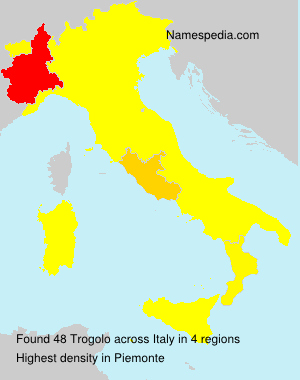 Surname Trogolo in Italy Surname Trogolo in Italy