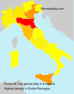 Surname Tubi in Italy Surname Tubi in Italy