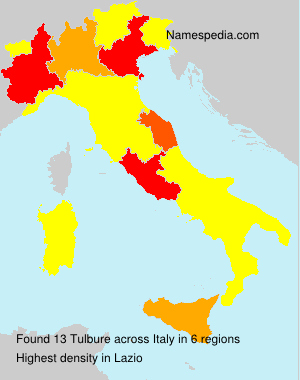 Surname Tulbure in Italy Surname Tulbure in Italy